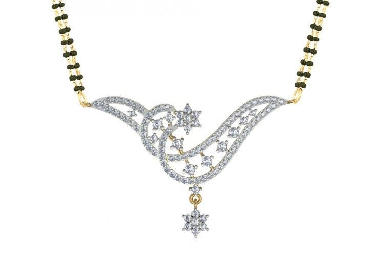 Diamond Mangalsutra 01