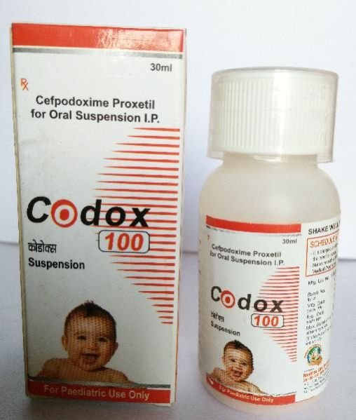 CODOX 100 MG DRY SYRUP