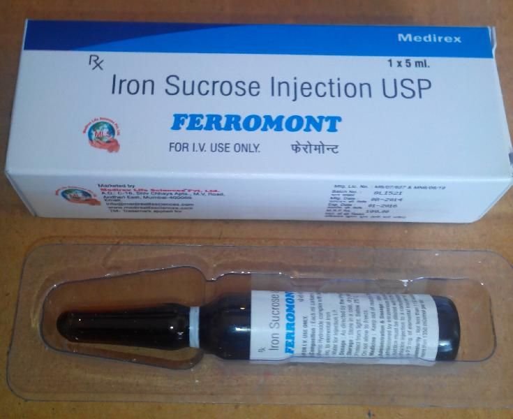 Ferromont 5 Ml Injectable