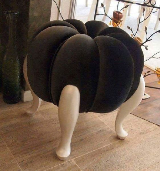 ROT-103 Wooden Ottoman