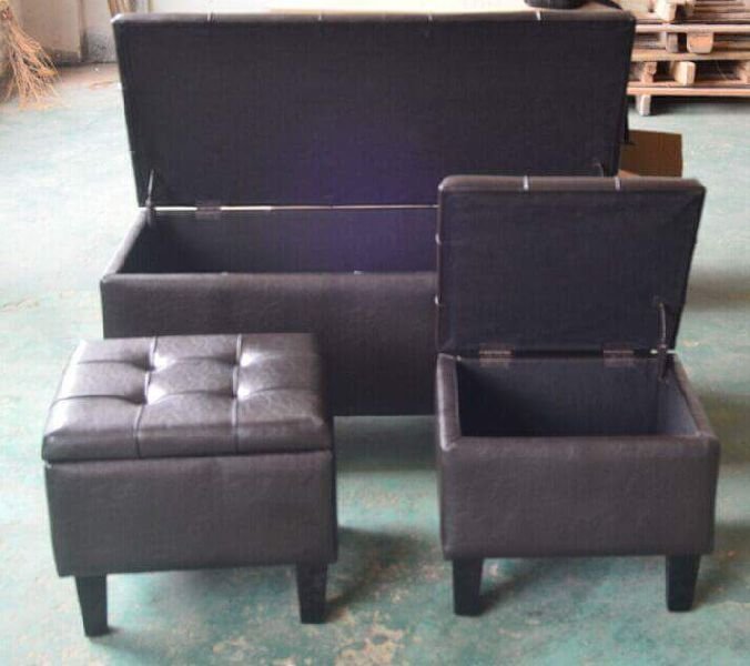 ROT-107 Wooden Ottoman