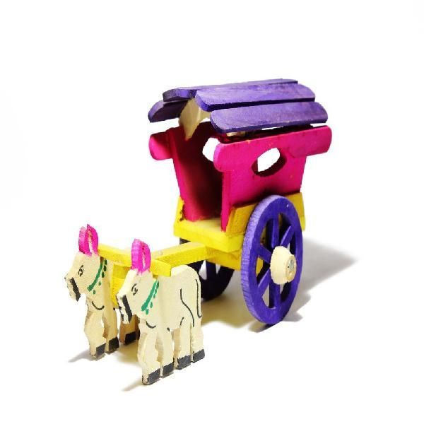 Bullock Cart - Wooden Top Covered