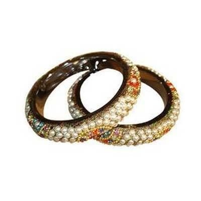 Lac Brass Bangles