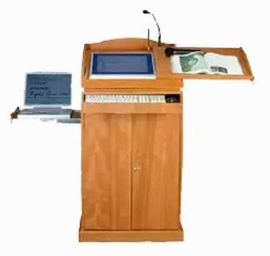 Digital Wooden Podium (SIL-502)