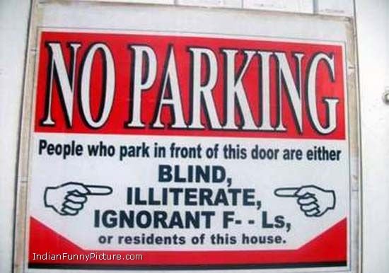 No Parking Boards 03