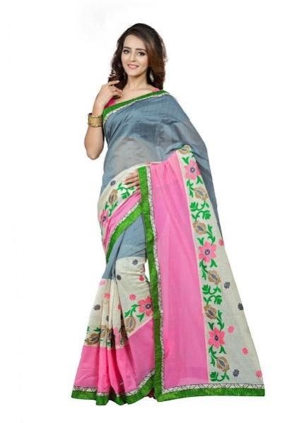 Designer Chanderi Lup Net Saree (NRV-3336)