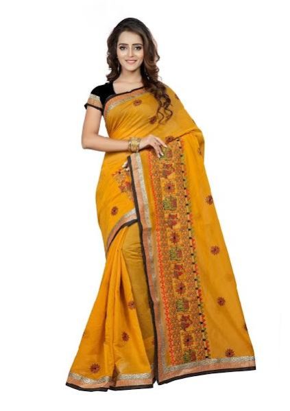 Designer Chanderi Saree (NRV-3360)