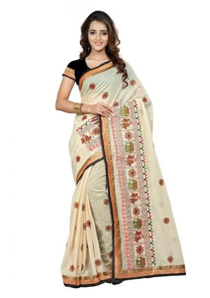 Designer Chanderi Saree (NRV-3361)