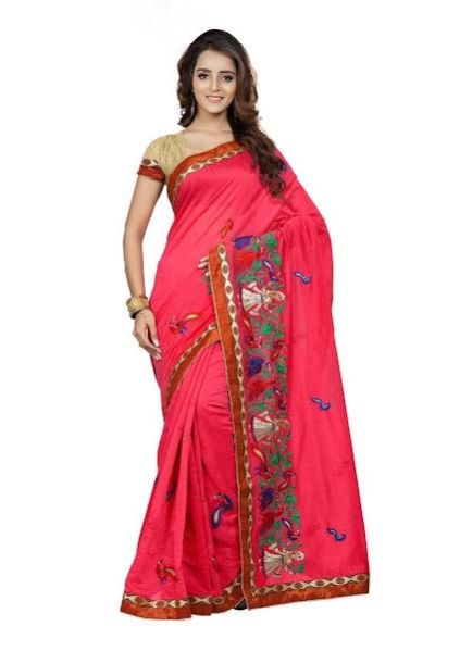Designer Chanderi Saree (NRV-3365)