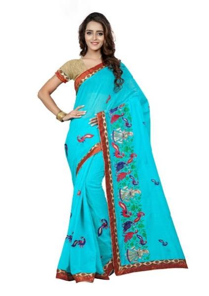Designer Chanderi Saree (NRV-3366)