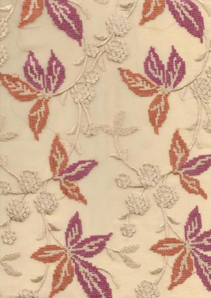 Embroidered Fabric 01
