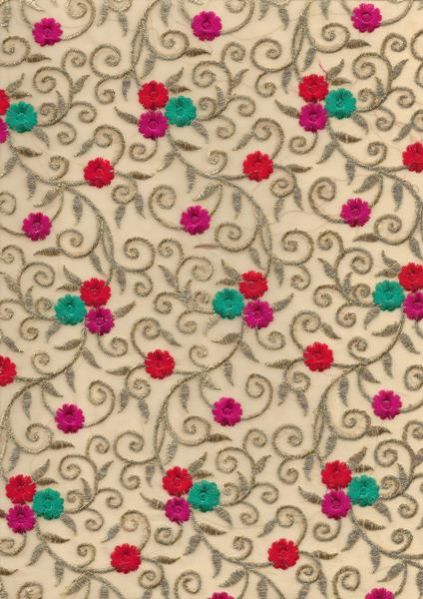Embroidered Fabric 05