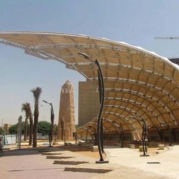 Cantilever Tensile Structure 04