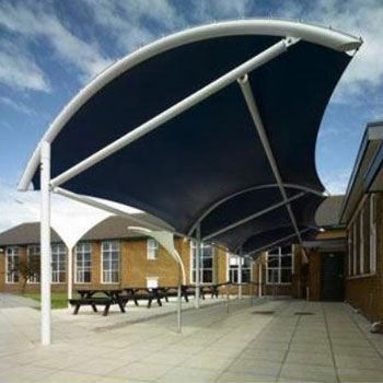 Walkway Covering Tensile Structure 03