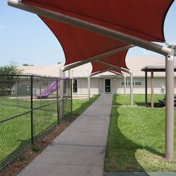 Walkway Covering Tensile Structure 05