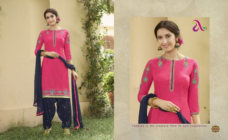 014 Ethnic Dress Material