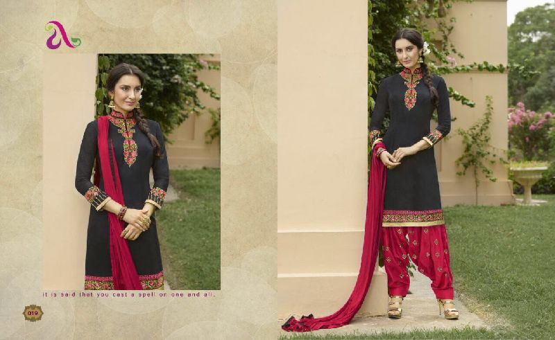 019 Ethnic Dress Material