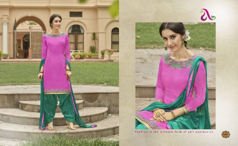 020 Ethnic Dress Material