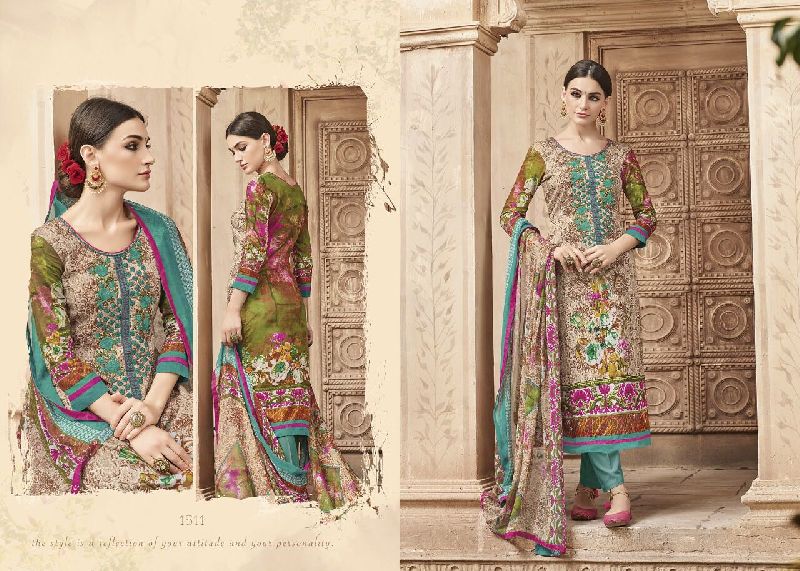 1511 Ethnic Dress Material