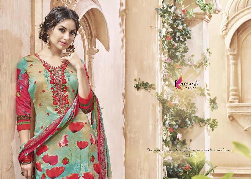 1514 Ethnic Dress Material