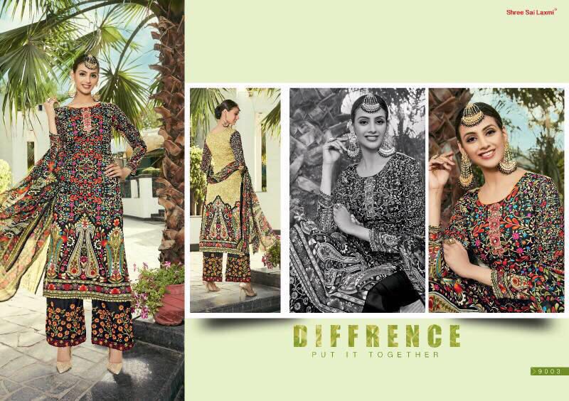 9003 Ethnic Dress Material