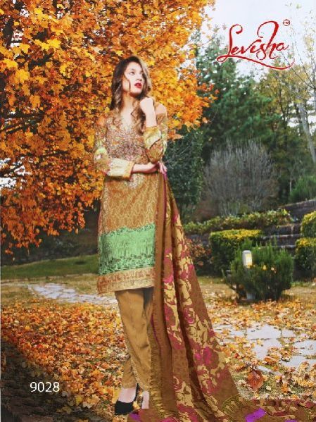 9028 Ethnic Dress Material