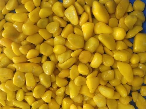 Yellow Colour Pebbles
