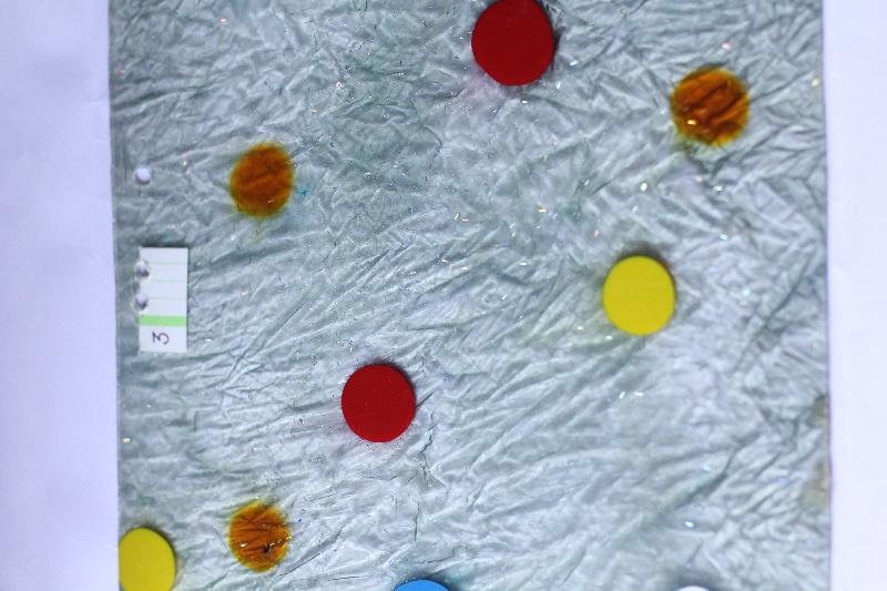 Multi Dotted Designer Fiberglass Sheets