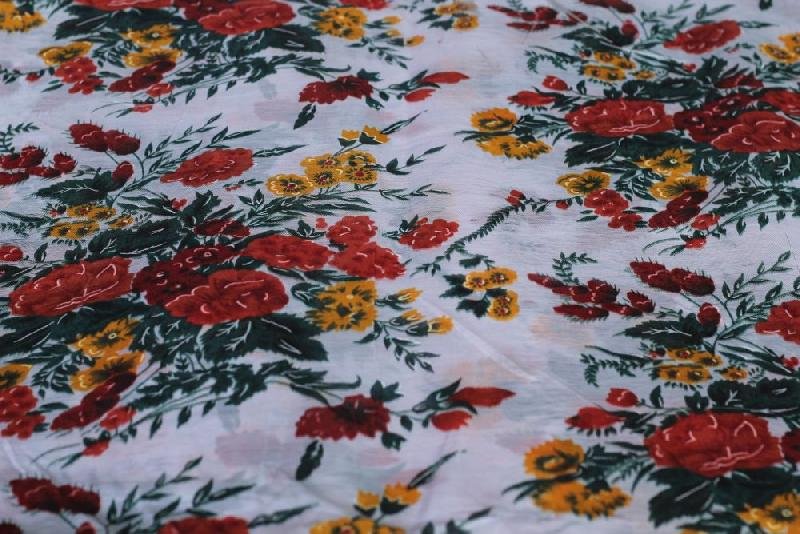 Flower Bookey Printed Cloth Fiber Sheets