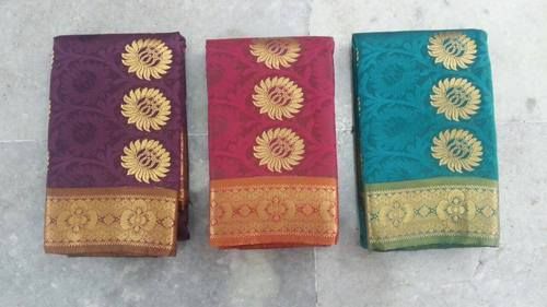 Embossed Silk Saree 02