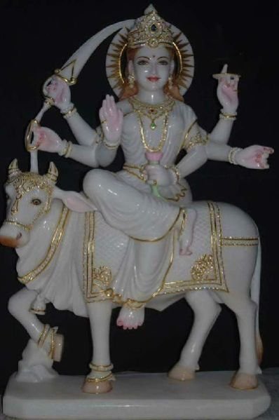 Durga Mata Marble Statue 03