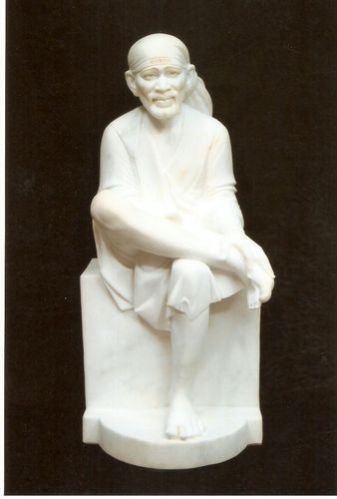 Sai Baba Marble Statue 01