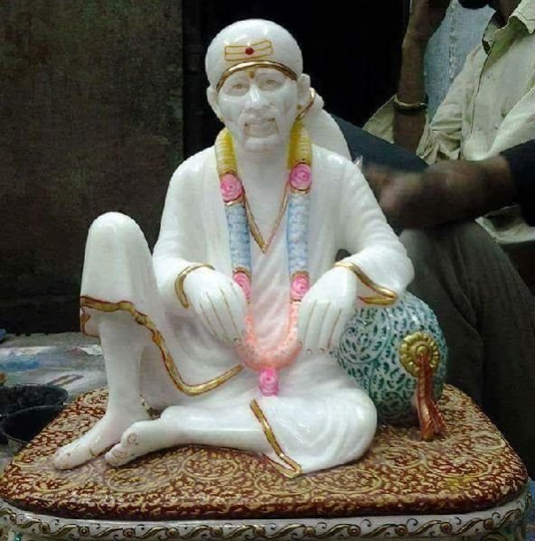 Sai Baba Marble Statue 04