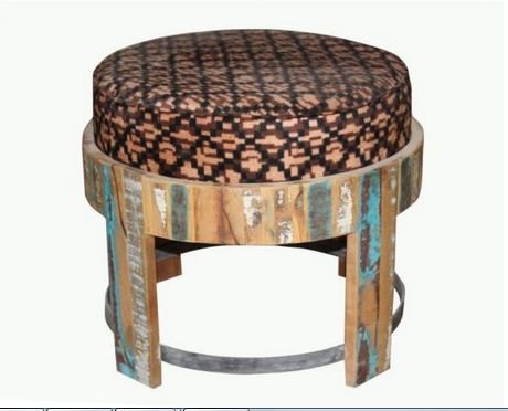 Wooden Poufs 06