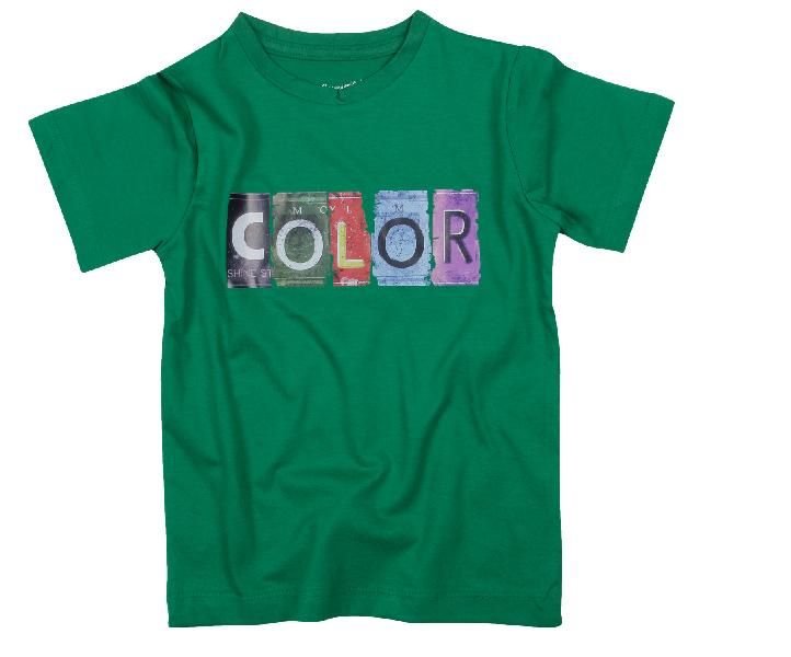 Boys Round Neck T-Shirt