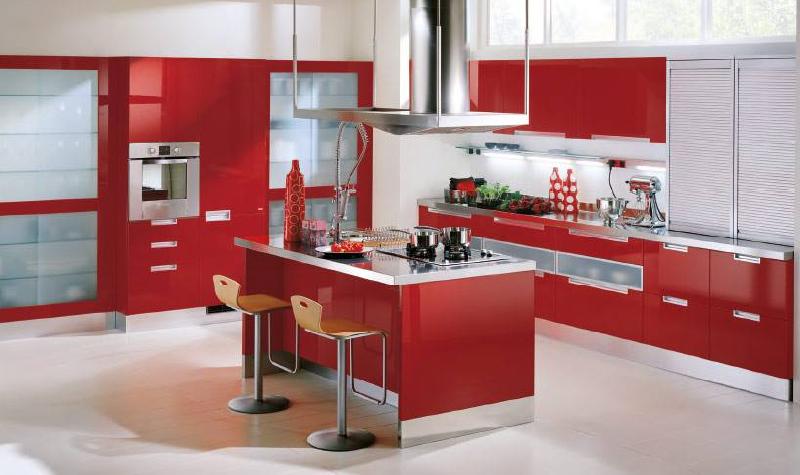 Acrylic Modular Kitchen 02