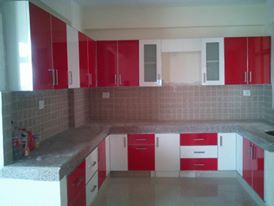 High Gloss Modular Kitchen 01