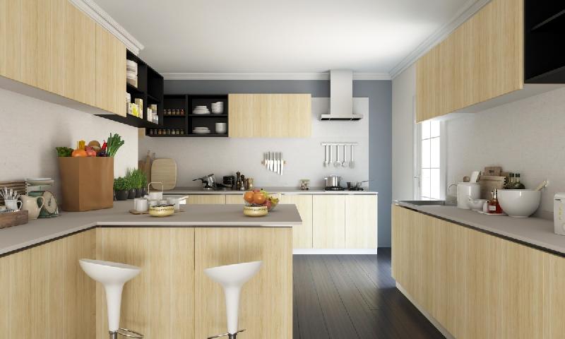 PVC Modular Kitchen 03