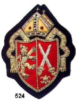 524 Embroidered Badge