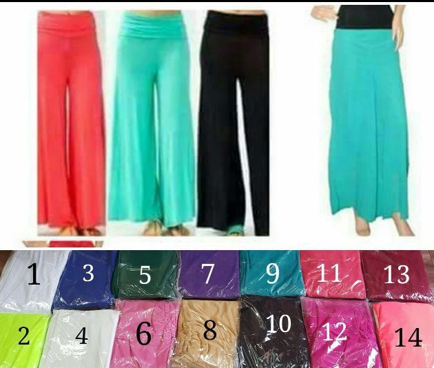Lycra Palazzo Pants 01