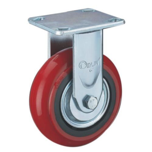 Fixed PU Caster Wheel (6X2) 01