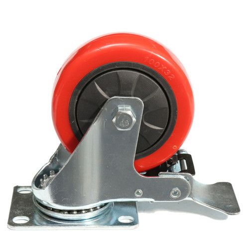 Fixed PU Caster Wheel (6X2) 02