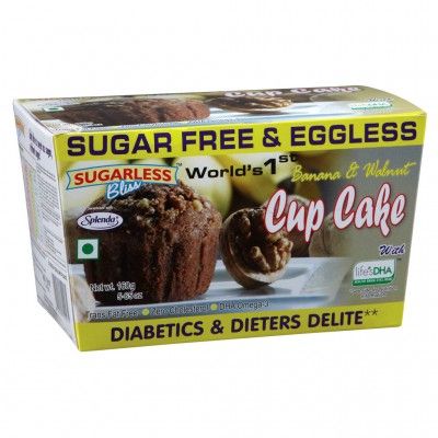 Eggless Banana & Walnut Muffin