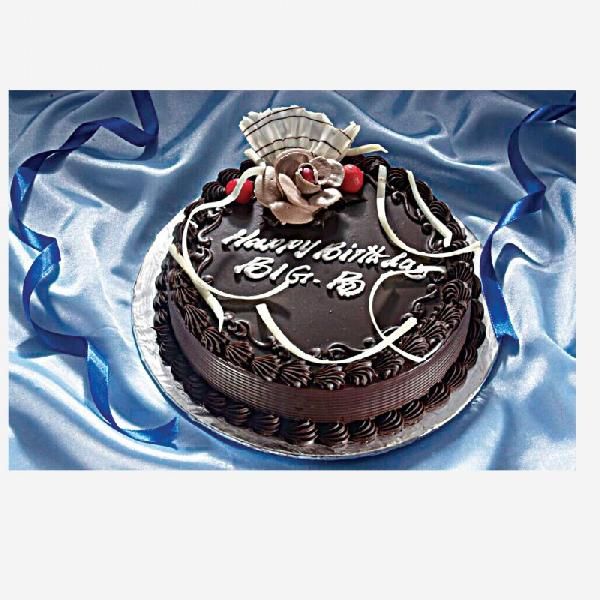 Eggless Truffle Cake