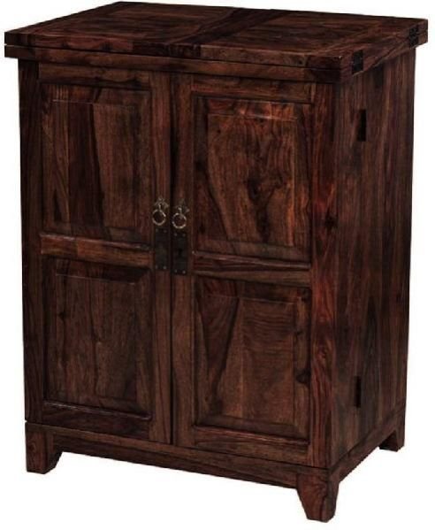 Sheesham Solid Wood Bar Cabinets (RHP-BAR-006) 01