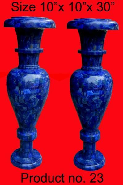 Marble Surahi Flower Vases 07