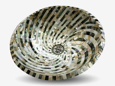 Mother of Pearl Wash Basins 02
