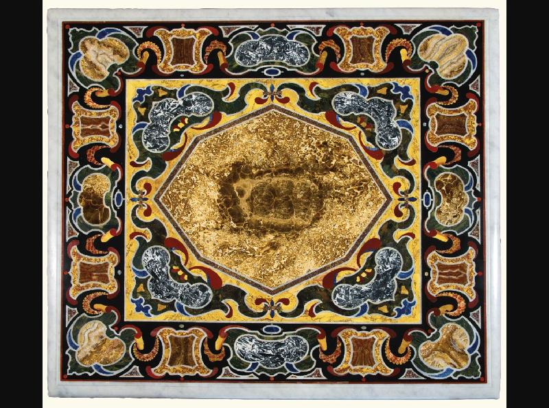 Pietra Dura Table Top 07