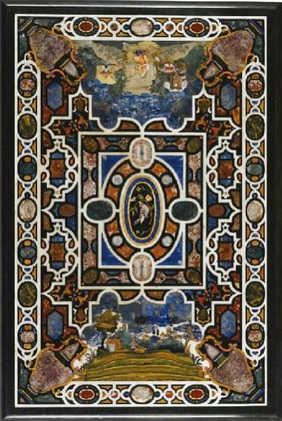 Pietra Dura Table Top 08