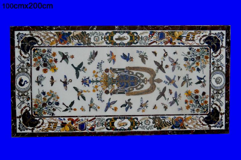 Pietra Dura Table Top 12